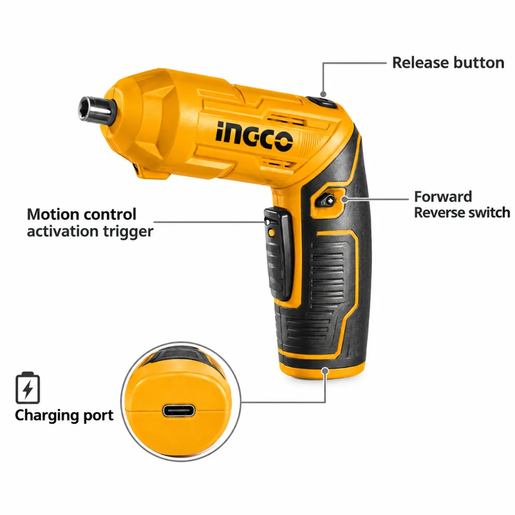 INGCO Cordless Screwdriver Feature Infographic.webp