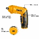 INGCO Cordless Screwdriver Feature Infographic.webp