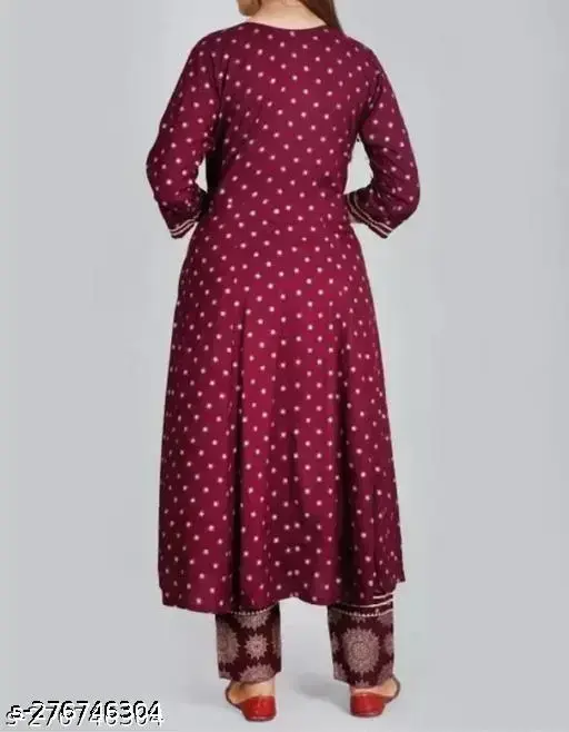 Anarkali dupatta set for women Anarkali suit+dupatta