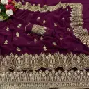 BEAUTIFUL SAREE for women GEORETTE cloth saree with blouse.webp