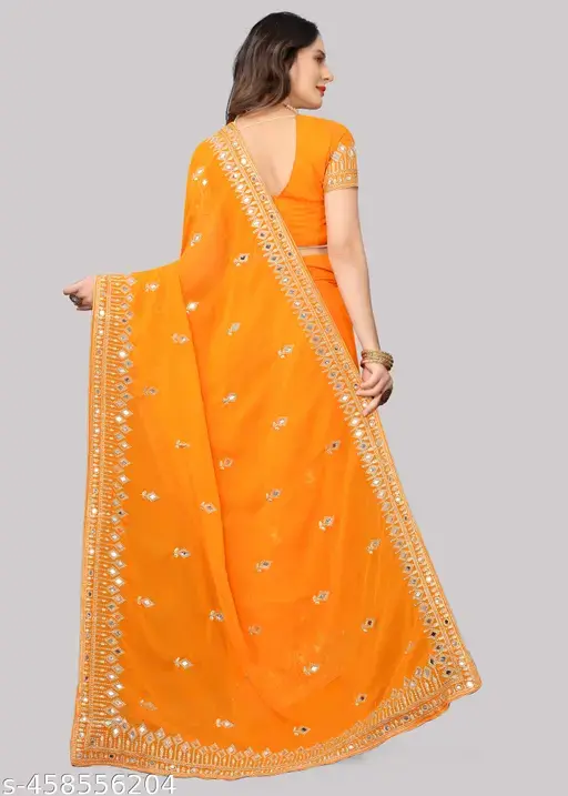 DISHA beautiful saree for women with beautiful design and border