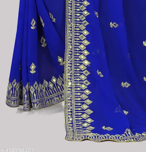 DISHA beautiful saree for women with beautiful design and border