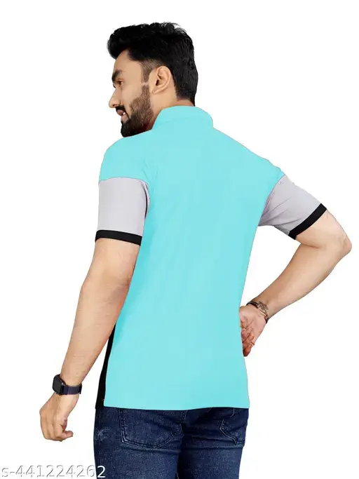 Classic polo colar mens t-shirt