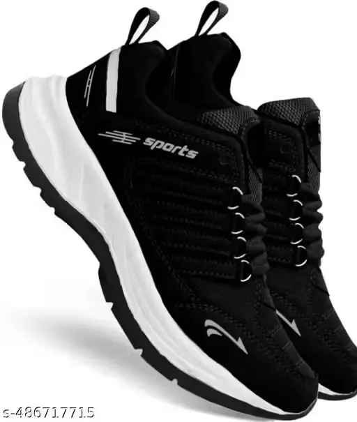 Stylish mens shoes light weight, cushioned and thick sole and comfortable design
