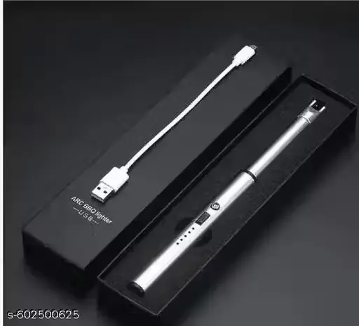 Rechargable electric plasma lighter - battery indicator, wind & water proof, flameless, and rechargable  (Easy return)