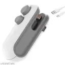 Mini food packet sealer & cutter - rechargable with type - c, preserve food for long, leakproof seal