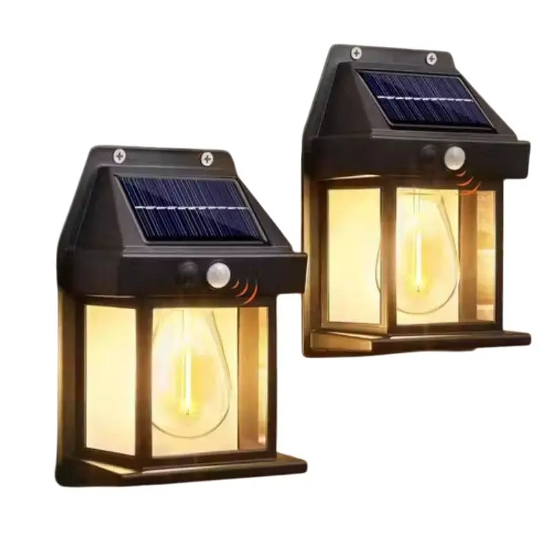 Solar charging automatic night lamp - solar charging (pack of 2)