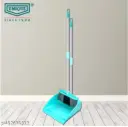 2 in 1 dustpan and broom set - extendable and convenient 