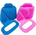 Silicone bathing scruber - body friendly and soft bristles 