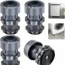 Height adjusting anti vibration pads for washing machine, fridge, bed and etc.