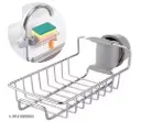 Fauset tap side rack for sponge and towel - convenient and easy mounting