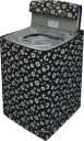 Classic washing machine cover with printed flowers design