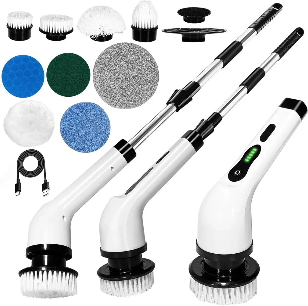 9 in 1 multipurpose electronic cleaner with 8 different attachment for differet works