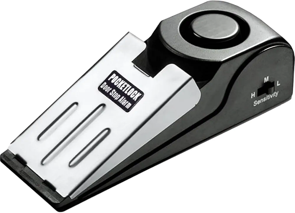 Light weight and compact anti theft door alarm