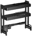Over sink mounting dish organizer rack for Kitchen