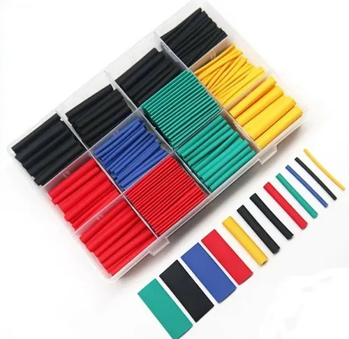 Heat shrink tubes for strong covering of wires and cables