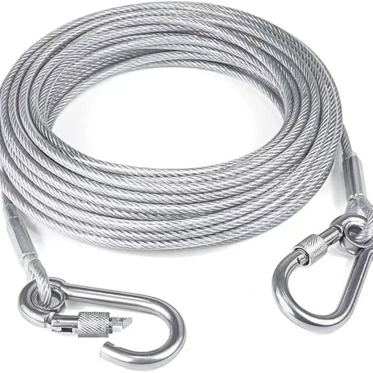 Stainless steel clothes drying rope