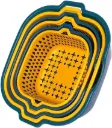 Pack of 3 sets of vegetable/fruit washing basket