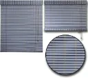 Window roller blind curtains