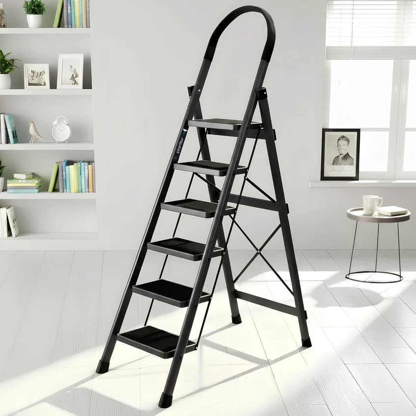 Strong metal build ladders