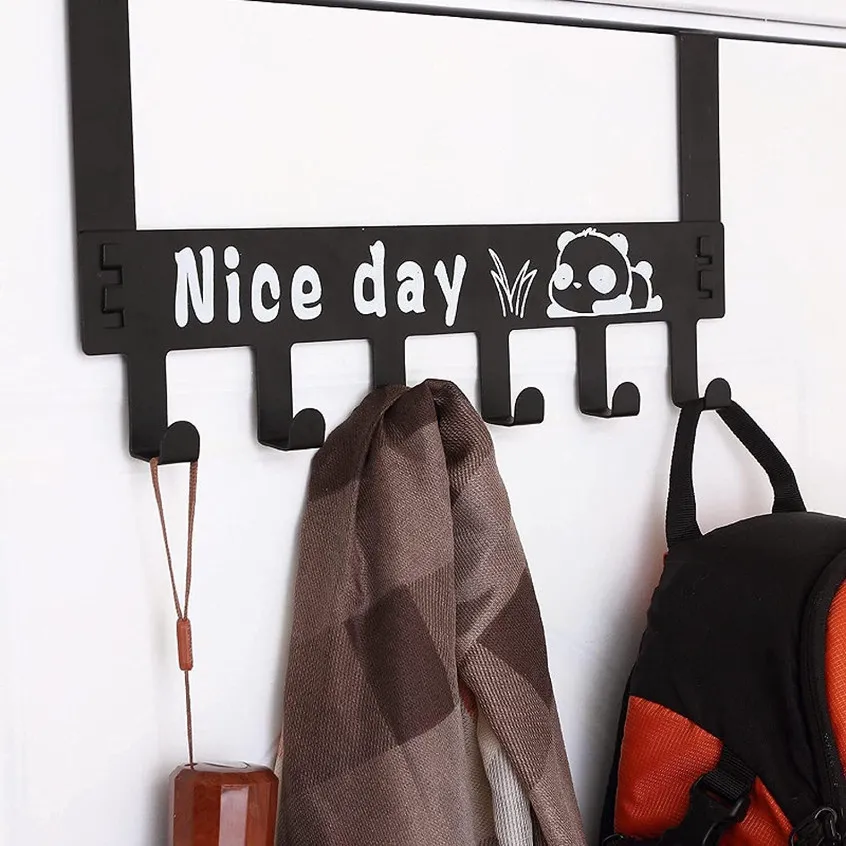 Stainless metal door hanger