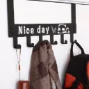 Stainless metal door hanger