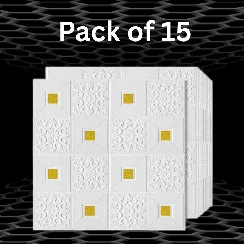 Waterproof pack of 15 wallpaper
