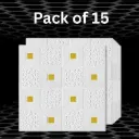 Waterproof pack of 15 wallpaper