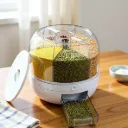360° rotating grain dispenser