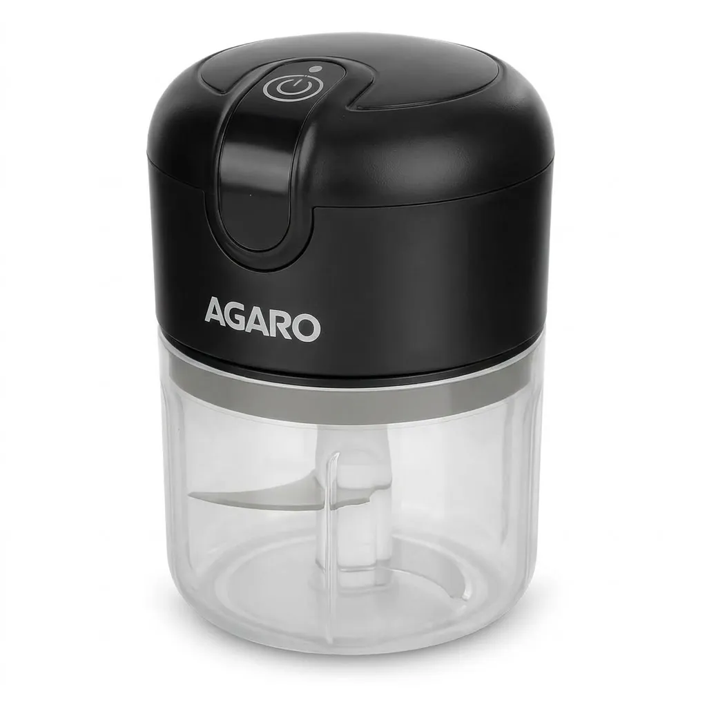 AGARO Elite Mini Electric Chopper 250ml Wireless Garlic And Chili Cutter