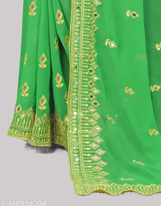 DISHA beautiful saree for women with beautiful design and border