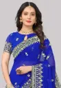 DISHA beautiful saree for women with beautiful design and border