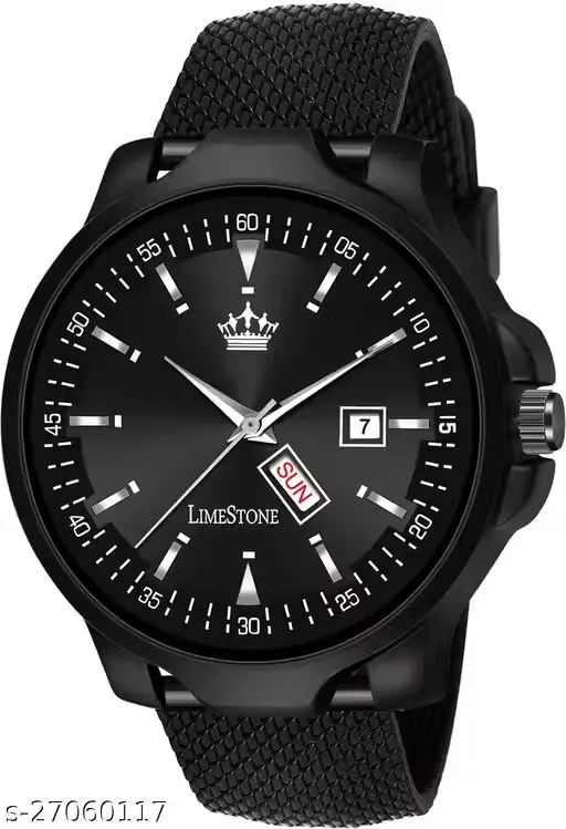 LIMESTONE mens analog watch 