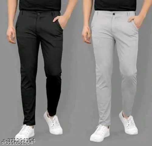Lycra stretchable mens pants 