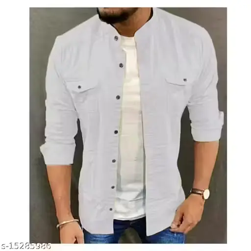 Mens classic full sleeve shirt (Easy return)