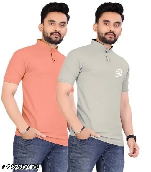 Classic mens t-shirt combo pack of 2 t shirt 