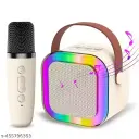 Mini bluetooth speaker with mic, compact, 5w output, 1 hr backup and RGB light effect