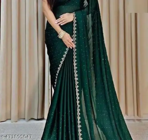 [A00050] CHINON SAREE for women for party and regular wear 