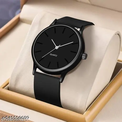 [A00089] QUATRZ mens analog wrist watch