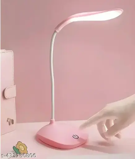 [A00017] Study table lamp with portability, rechargeable battery and touch on off support