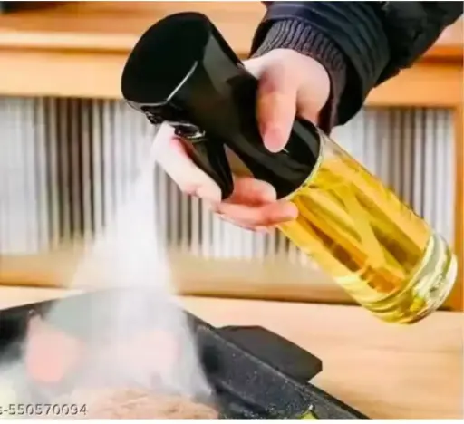 [A00266] 200ml bottle oil sprayer - spray oil without wasting, easy to use & harmless plastic | dosa oil sprayer, paratha oil sprayer  
